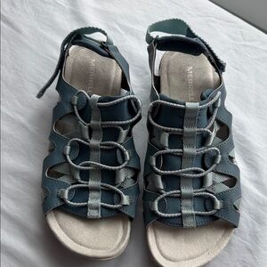 NWOT Merrell Terran Rake Backstrap Sport Sandal sz 8